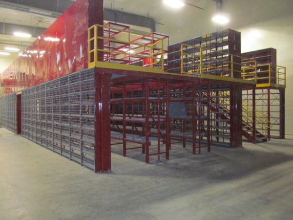 shelving-mezzanine KBII Rendering