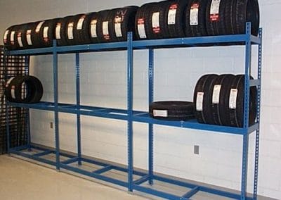 tire rack shelving