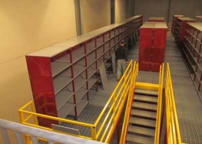 second floor mezzanine