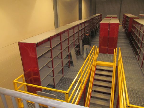 second floor mezzanine