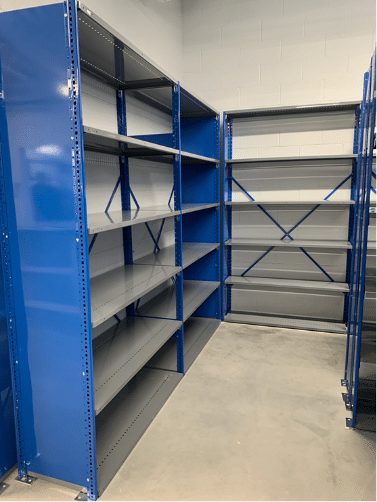 Steel Shelving, Small Parts Storage